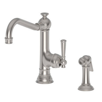 Jacobean Single Handle Kitchen Faucet with Side Spray