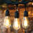 Ambience 48" Outdoor 15 - Bulb Standard String Light (End to End Connectable)