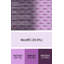 Tapis mauve rectangulaire tissé à la machine 4 pi x 6 pi