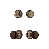 Brown/Antique Brass