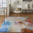 Tapis transitionnel multicolore Cassie-1054678536
