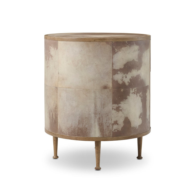 1 - Drawer Solid Wood Nightstand
