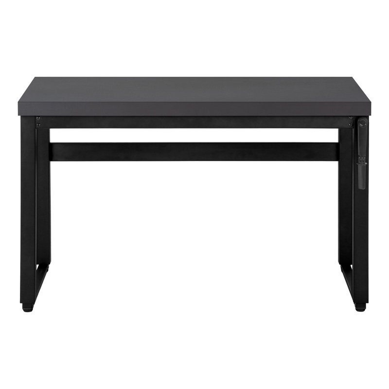 Bureau d'ordinateur, Gris / Noir