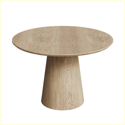 Modern Wooden circular dining table by George Oliver