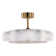 29.6" Caged Ceiling Fan with Dimmable LED Lights and Remote Control