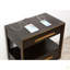Table de chevet 2 tiroirs avec tablette