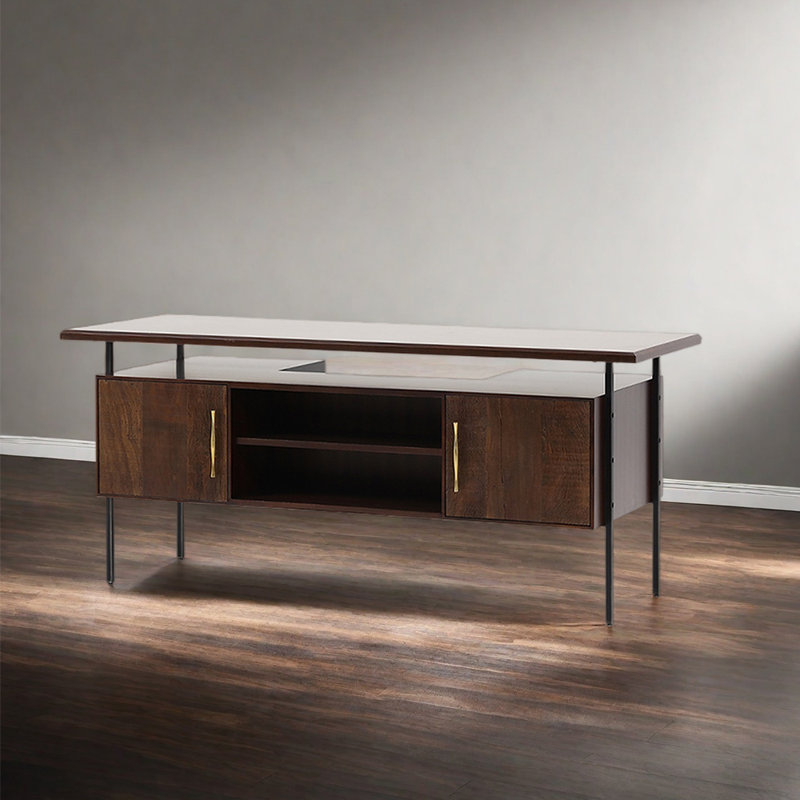 Bureau rétro spacieux de style européen
