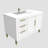 35.44'' Single Bathroom Vanity with Acrylic Top