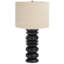 Lampe de table en bois de manguier 27 po Asta