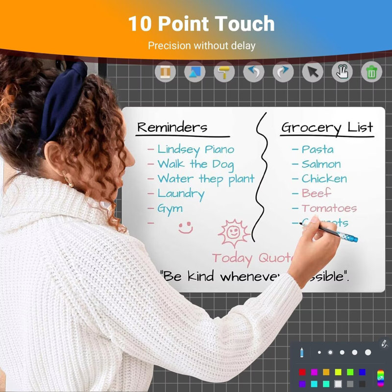 JYXCN Dual System Smart Display 55", 4K Collaboration, OPS PC Module