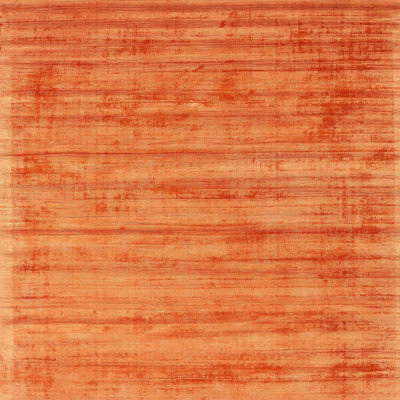 Tapis contemporain orange