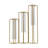 8.5x2.8x15.3 Oversized Pedestal Beaker Vase