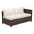 Parkhurst 3 - Person Patio Conversation Set with Cushions-657361677