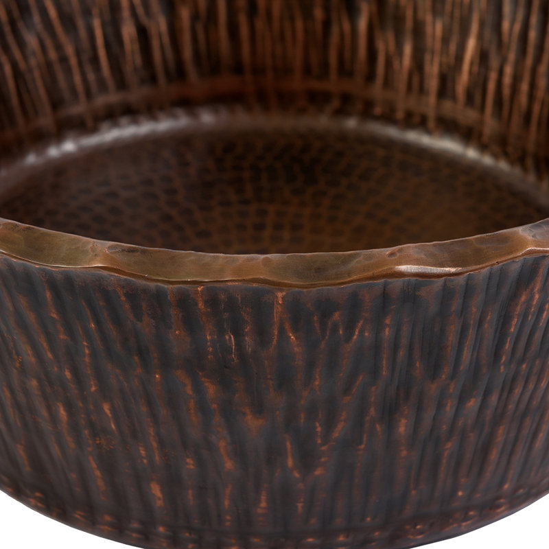 Premier Copper Products BSP5_PVRTRDB-P Bathroom Sink And Drain Package