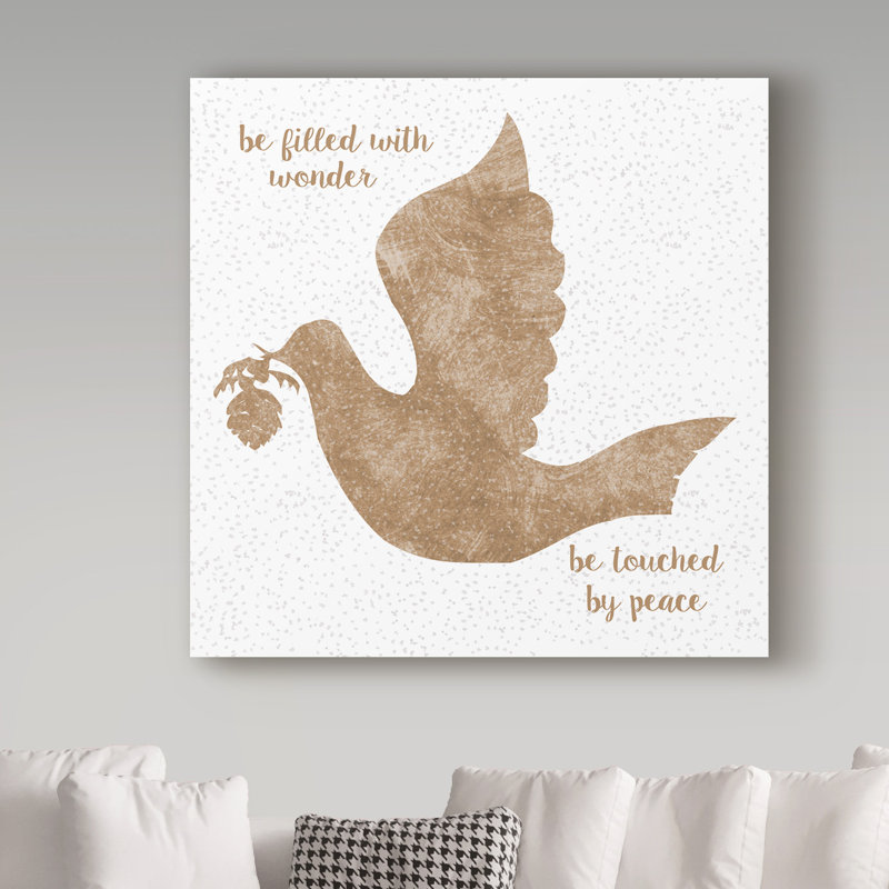 Keishawna «Natural Dove F», impression sur toile tendue, H 14 po x l 14 po