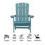 Chaise Adirondack d'extérieur en plastique-2030234424