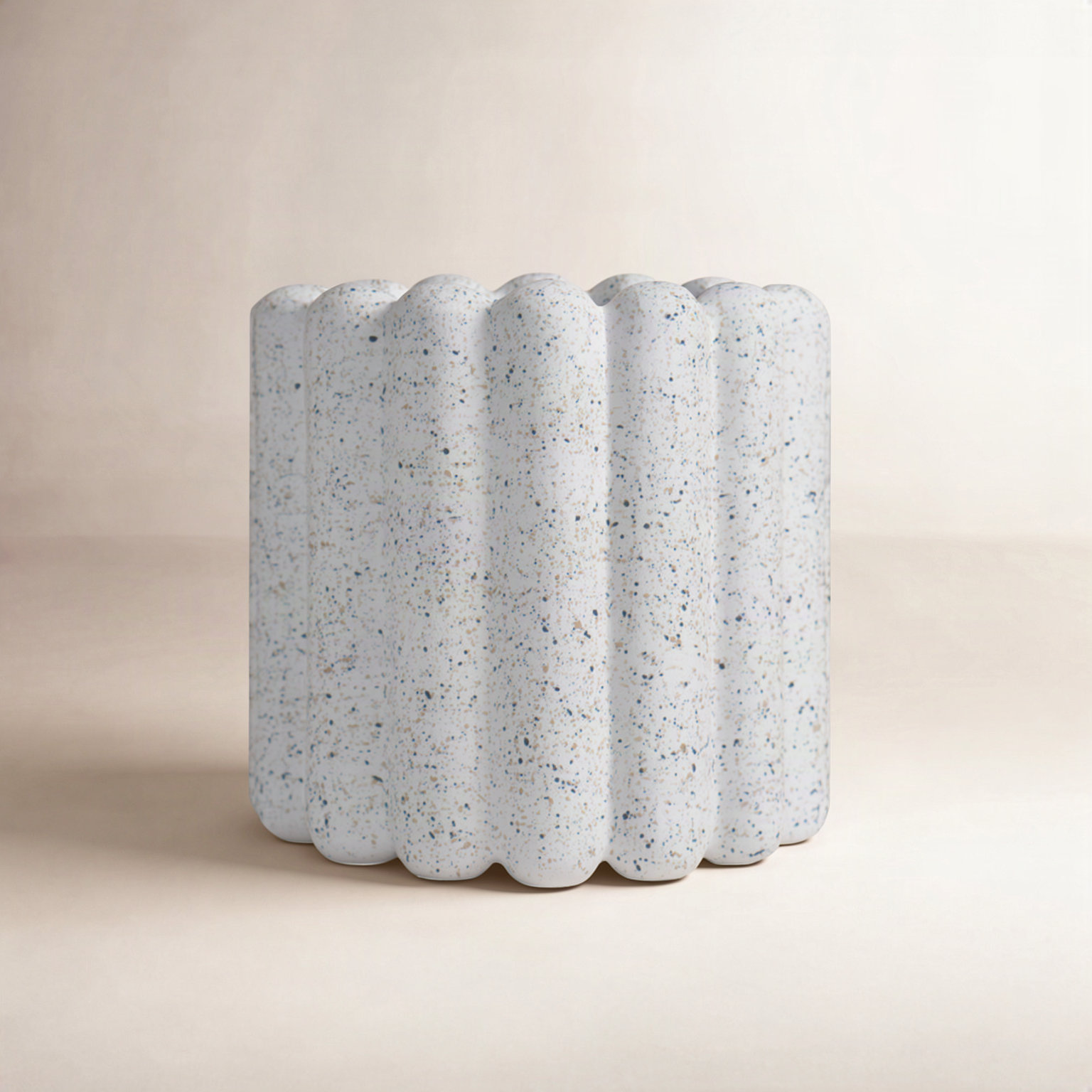 Ceramic Pot Planter, 7.48" H x 7.48" W x 7.48" D