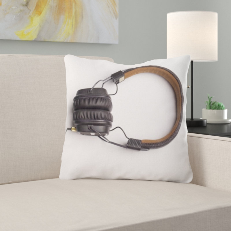 Microsuede Throw Pillow