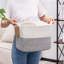 Bhargava Fabric Laundry Hamper with Handles-577644090