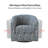 Amiir Upholstered Swivel Accent Chair-665611593