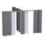 Ensemble mural en forme de T avec porte Everblock-84339961-84339948