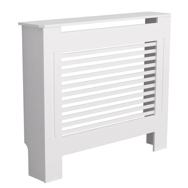 LUVODI Tall Horizontal Slats Radiator Cover Wood Cabinet Modern ...