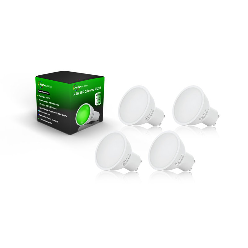 5 W GU10/Bi-pin LED Smart Bulb, Red