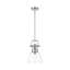 Petit luminaire suspendu Iftimie avec tige en verre transparent-2093582783