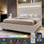 Lit plateforme en velours côtelé H 60 po Shontice-1541595087-1541595081