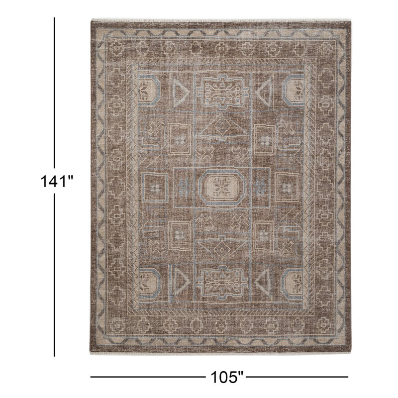 Tapis Mira Vine, Rectangle 8 pi 9 po x 11 pi 9 po