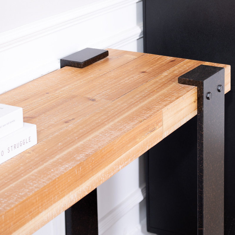 Console rustique industrielle
