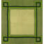Antique Art Deco - European French Geometric Flat Weave Rug