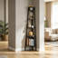 170 cm H x 32 cm W Corner Bookcase