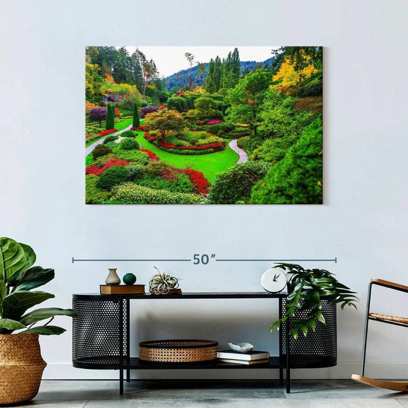Parc Sirci Butchart Garden, H 30 po x l 45 po