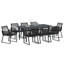 8 - Person Patio Dining Set with Rectangular Table