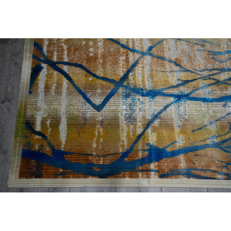 Williston Forge Jord Abstract Rug 