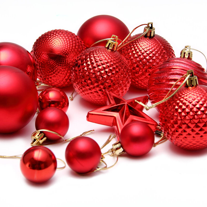 Astrology & Stars Bauble, Red