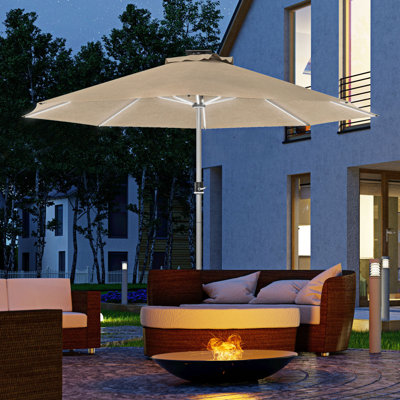 Parasol de plage de 115,4 po Stanislau