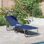 vidaXL Folding Sun Lounger Folding Oxford Outdoor Recliner Adjustable Patio-1199259551