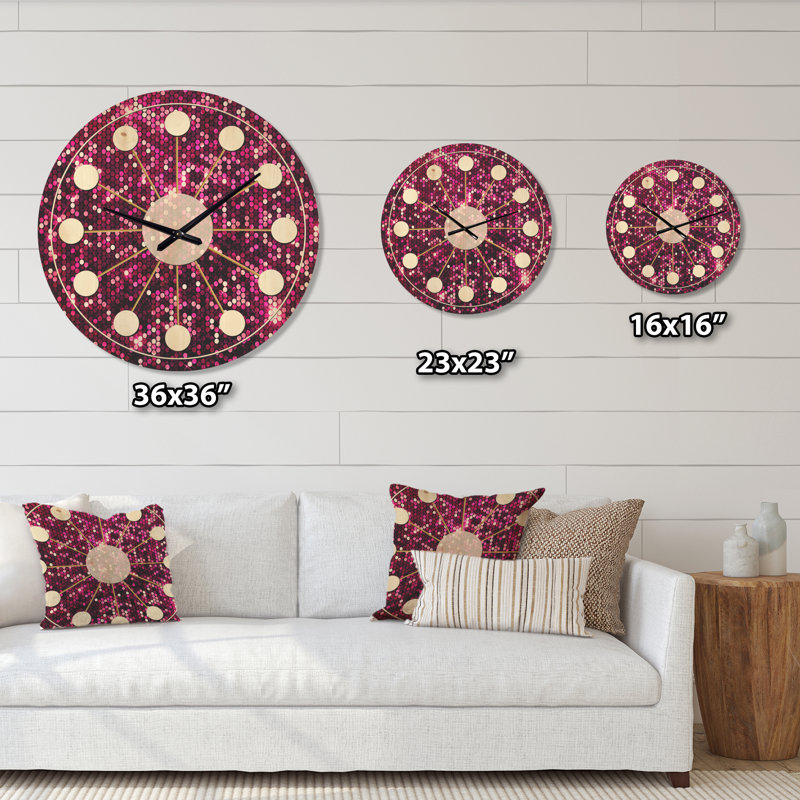 Horloge murale Sparkle, Moyen