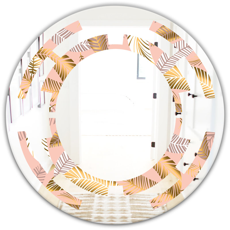 Miroir mural Space Frameless, H 23,6 po x l 23,6 po