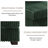 Upholstered Green Faux Rabbit Fur Flannel Armless Chair with Pillow Back, Single Chair Module Part For Sectional Sofa-1643568154