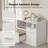 32”  2 Drawer Lateral Filing Cabinet , Charging Station & Storage For Home Office-1389731033