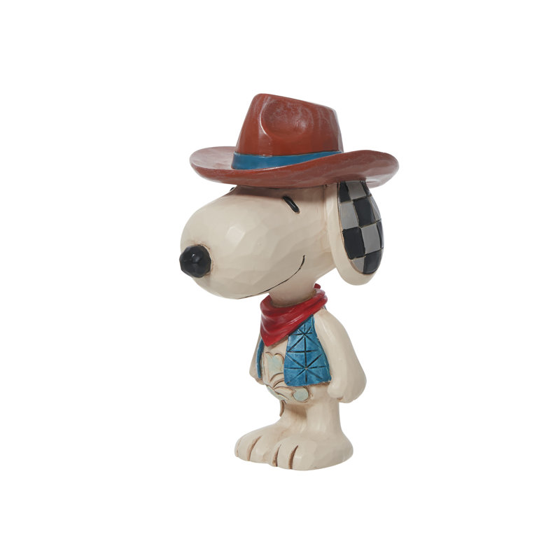 Figurine Peanuts par Jim Shore Snoopy Cowboy