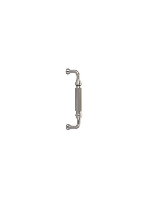 Poignée de porte de douche en verre Emtek Knoxville 8 po, (GoTB), Nickel satiné