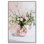 "Pink Glass Vase II", reproduction d'art sur toile par Art Remedy