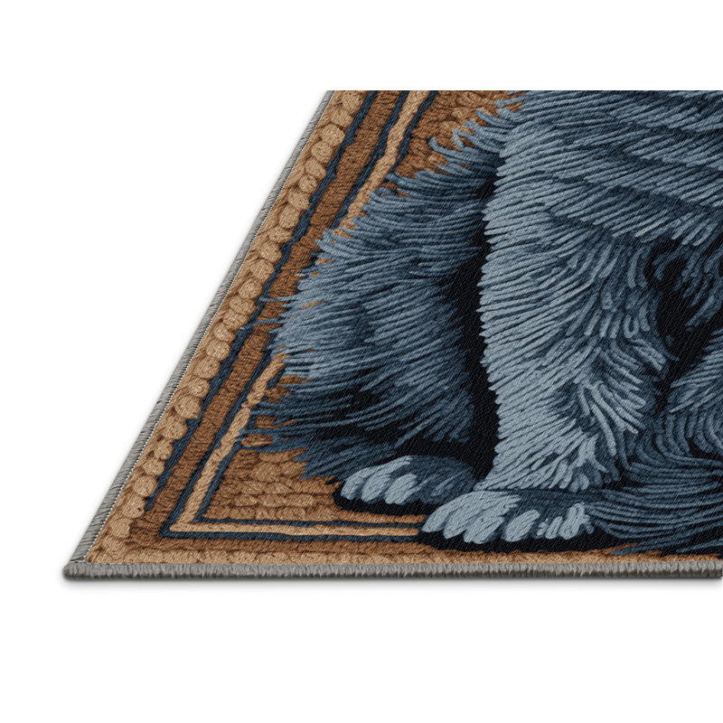  Tapis lavable Chartreux, Rectangle de 5 pi x 8 pi