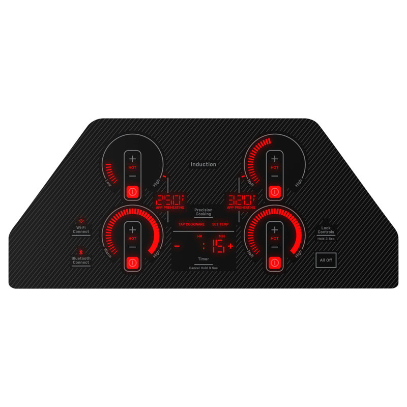 29.75" Induction Cooktop with 4 Elements