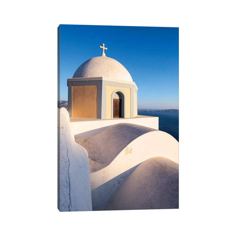 Santorini Icon by Matteo Colombo - Wrapped Canvas Print, 101.6 cm H x 66.04 cm W x 3.175 cm D