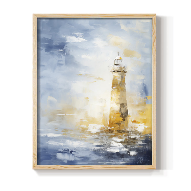 NAUTICAL Series DL III, reproduction encadrée - bois massif
